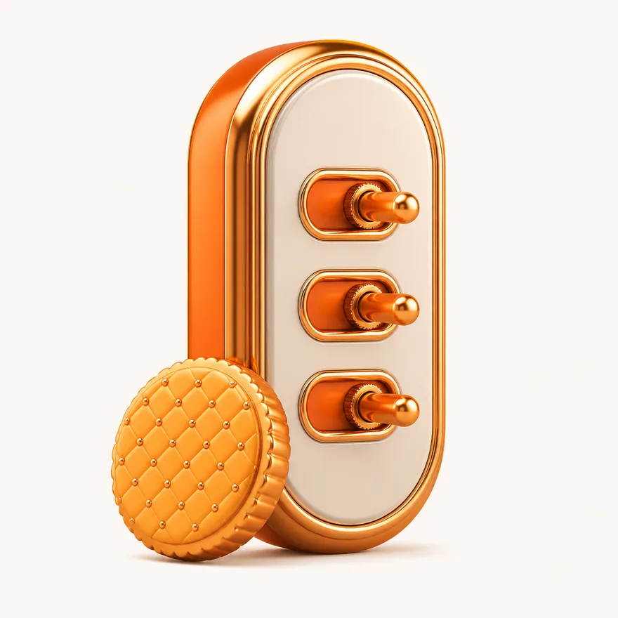 Biscuit with toggle panel — Hopa