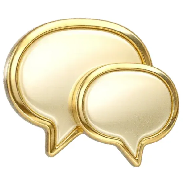 Overlapping speech bubbles — Hopa