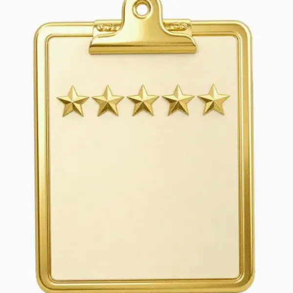 Star rating clipboard — Hopa
