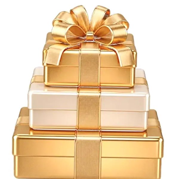 Stacked gift boxes — Hopa