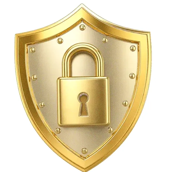 Shield with padlock — Hopa