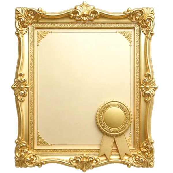 Framed certificate — Hopa