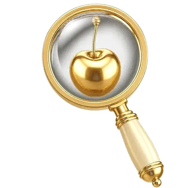 Cherry magnifying glass — Hopa