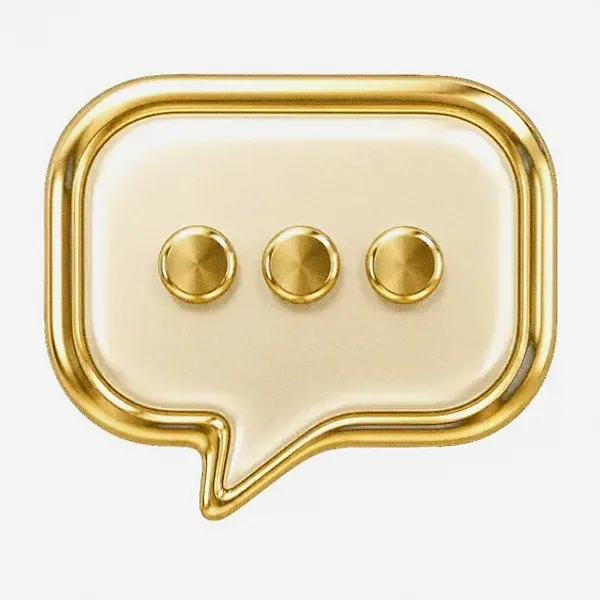 Three-dot speech bubble — Hopa