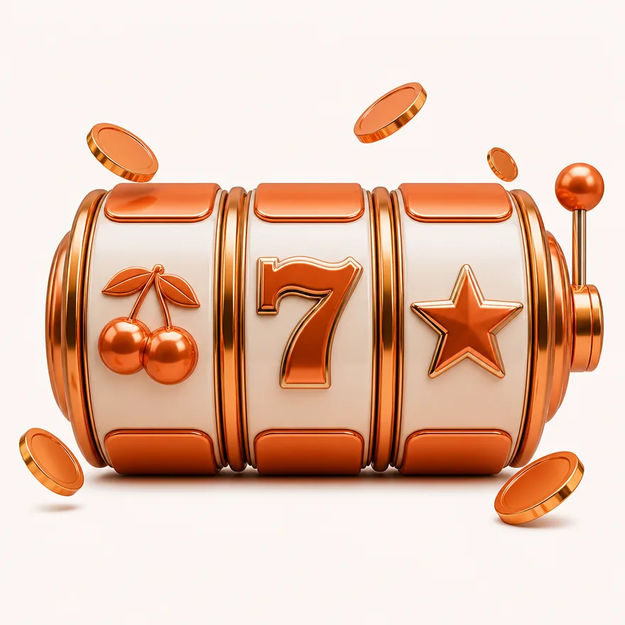 Three slot reels — Hopa
