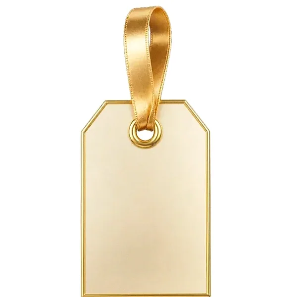 Blank gift tag — Hopa