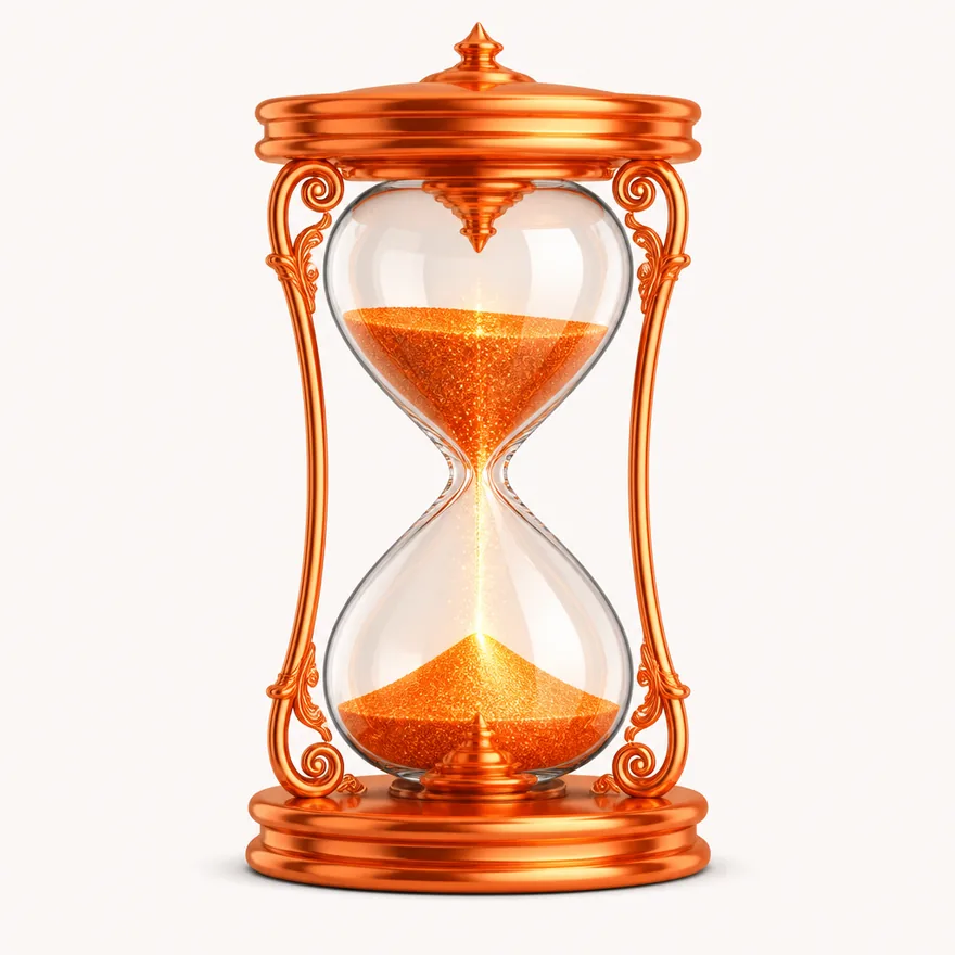 Ornate hourglass — Hopa